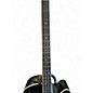 Used Ibanez AEB5E Black Acoustic Bass Guitar
