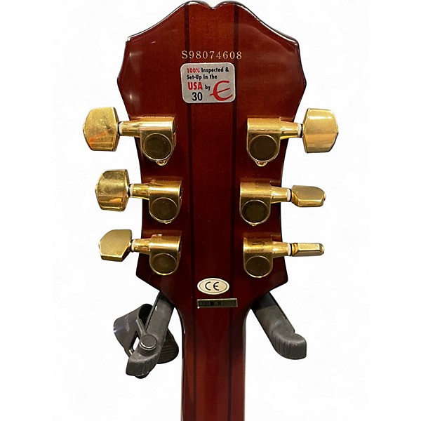 Used Epiphone SHERATON II SUNBURST Hollow Body Electric Guitar