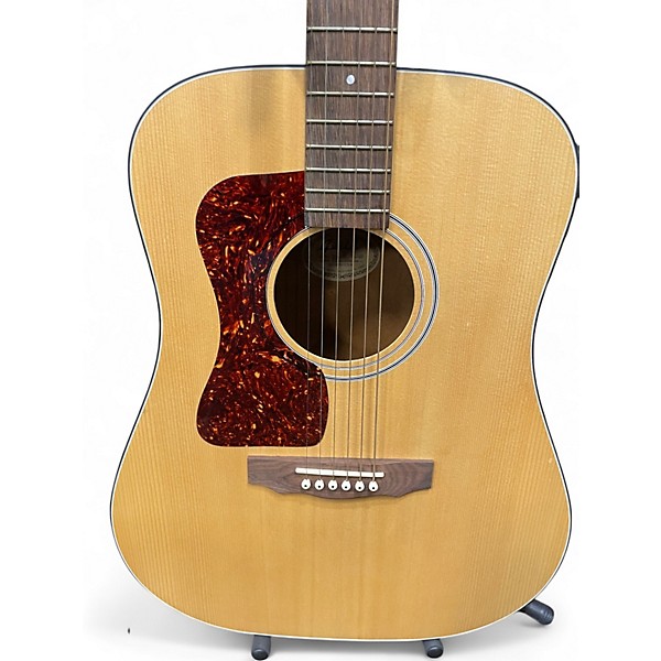 Used Guild D4-NT HR LH Natural Acoustic Guitar