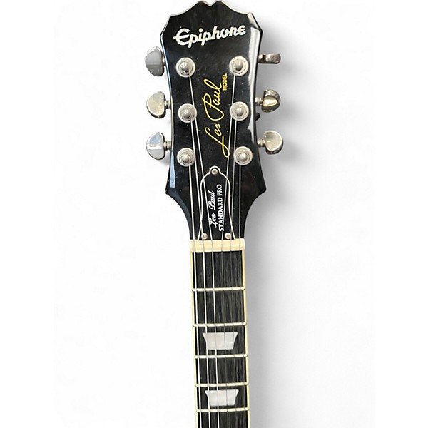Used Epiphone Les Paul Standard Pro Sunburst Solid Body Electric Guitar