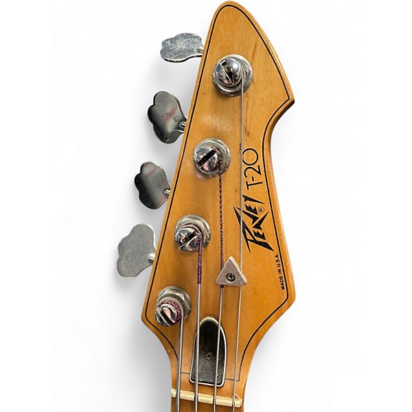 Vintage 1983 Peavey T20 Natural Electric Bass Guitar