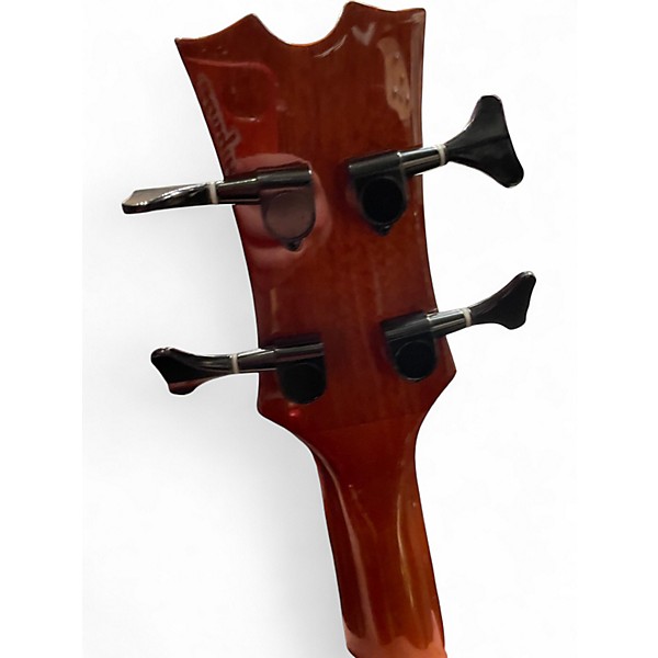 Used Dean AXEABC Brown Electric Bass Guitar