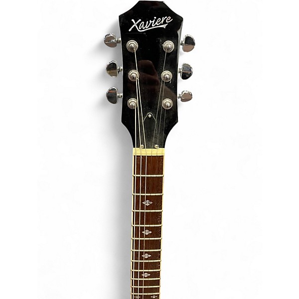 Used Xaviere LP STYLE White Solid Body Electric Guitar