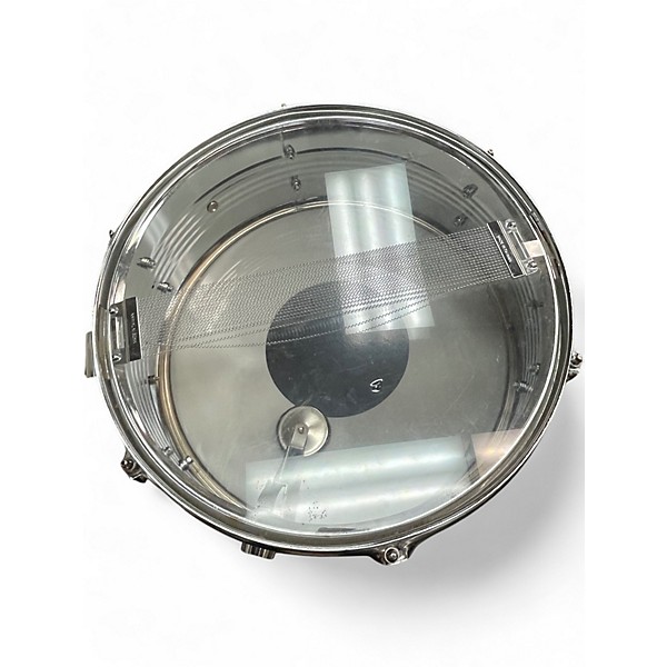 Used Percussion Plus 14X6 steel snare Chrome Drum