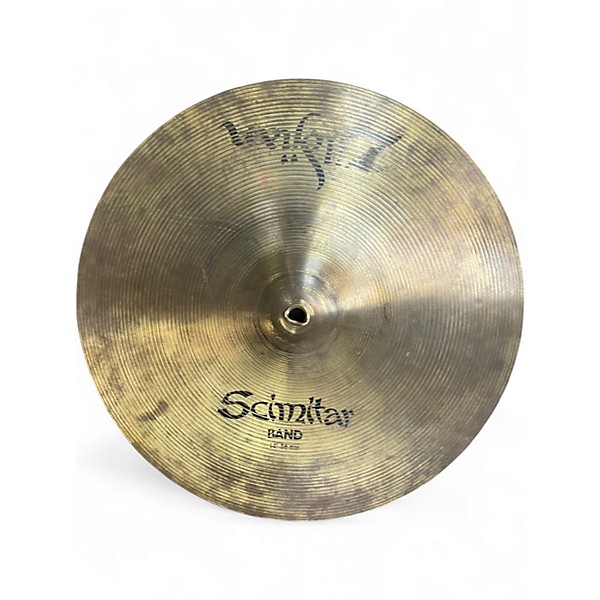 Used Zildjian 14in Scimitar Hi Hat Bottom Cymbal