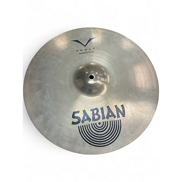 Used SABIAN 16in VAULT CRASH Cymbal
