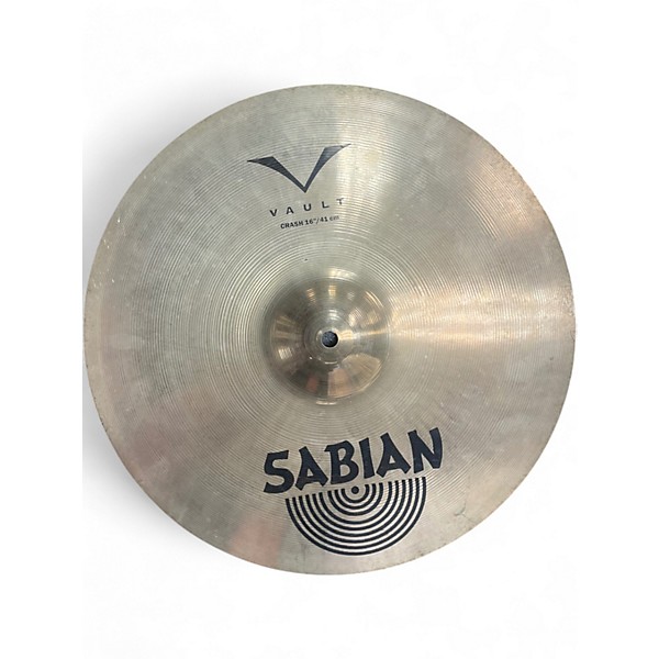 Used SABIAN 16in VAULT CRASH Cymbal