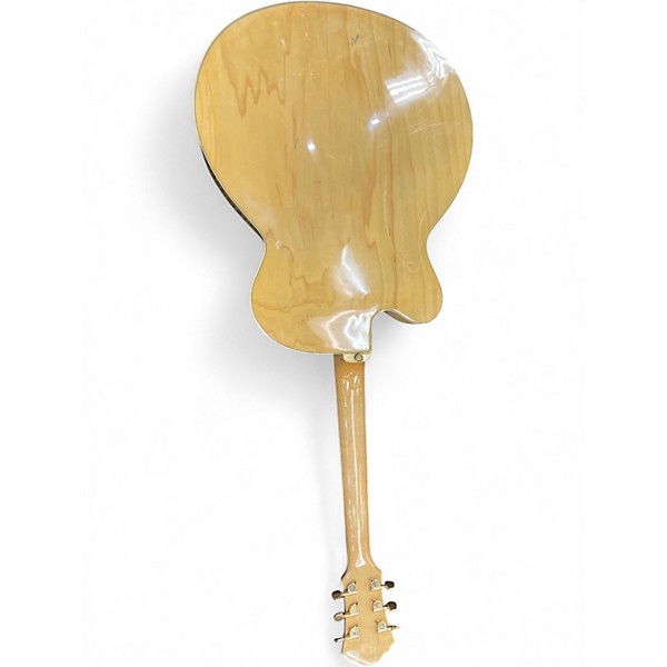 Used Oscar Schmidt OE40N Natural Hollow Body Electric Guitar