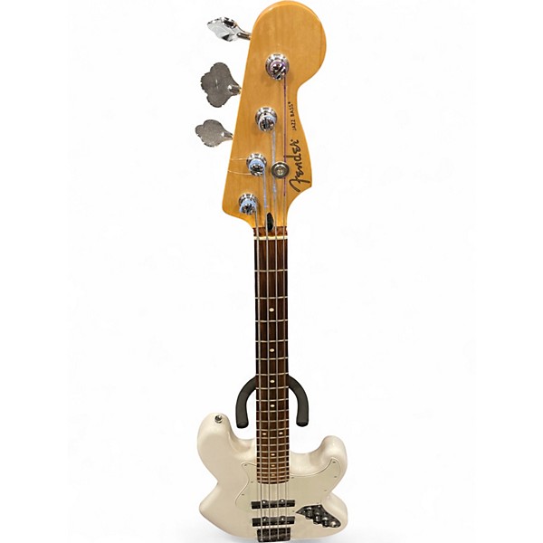 Used Fender Player Jazz Bass WHITE Electric Bass Guitar