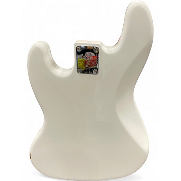 Used Fender Player Jazz Bass WHITE Electric Bass Guitar