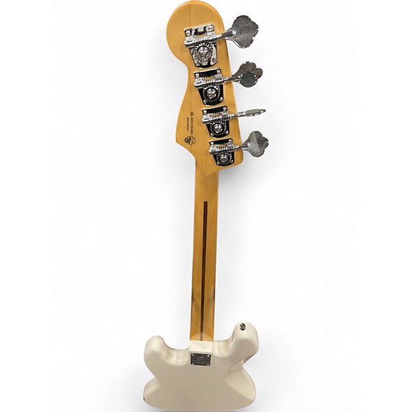 Used Fender Player Jazz Bass WHITE Electric Bass Guitar