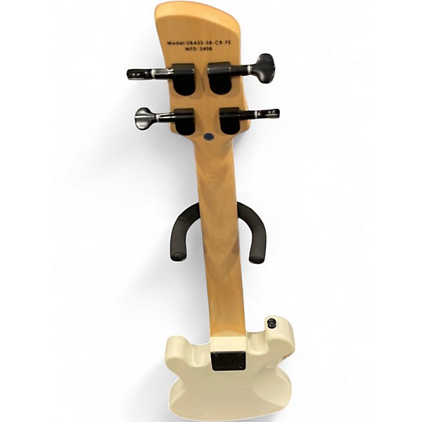 Used Kala Ubass SB-CR-FS WHITE Electric Bass Guitar