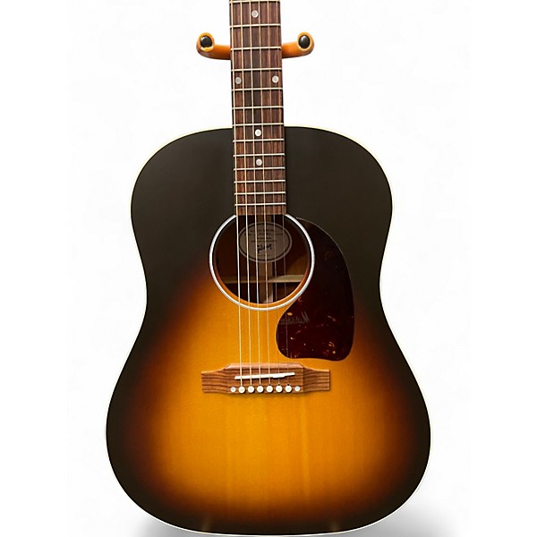 Used Gibson J45 Studio 2 Tone Sunburst Acoustic Electric Guitar