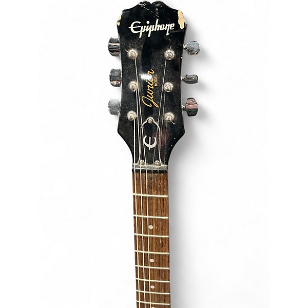 Used Epiphone Les Paul Junior 2 Color Sunburst Solid Body Electric Guitar