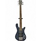 Used Warwick Streamer Standard 5 BLUE Electric Bass Guitar thumbnail