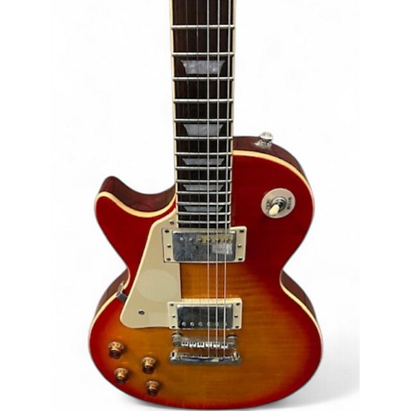 Used Epiphone Les Paul Standard Pro Left Handed Cherry Burst Electric Guitar