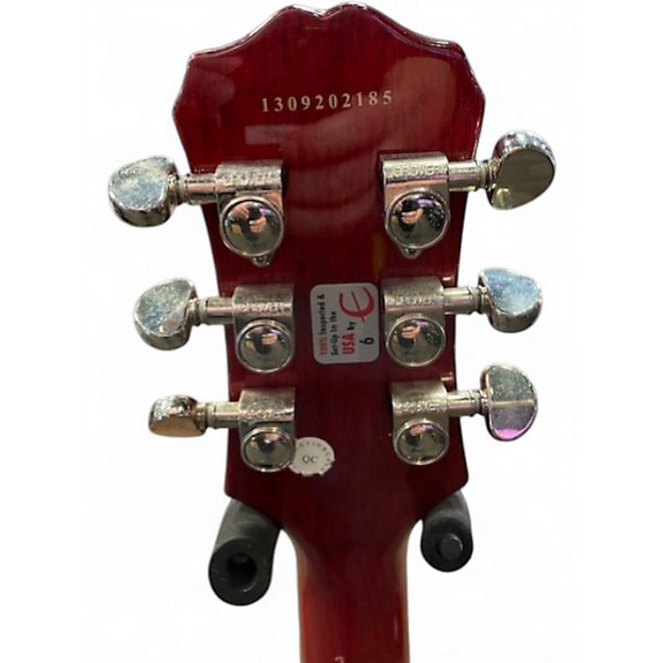 Used Epiphone Les Paul Standard Pro Left Handed Cherry Burst Electric Guitar