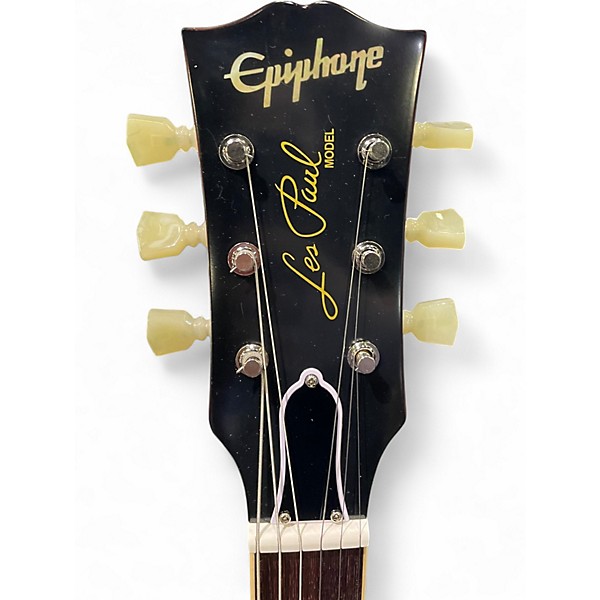 Used Epiphone INSPIRED BY GIBSON 1960S LES PAUL Honey Lemon Burst Solid Body Electric Guitar