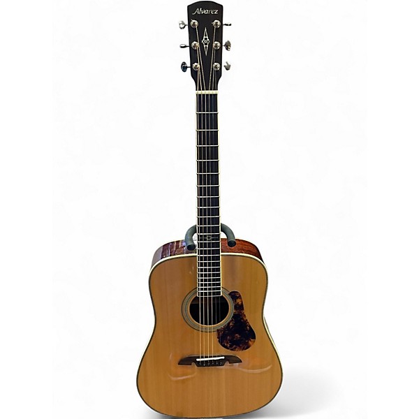 Used Alvarez MD60EBG Natural Acoustic Electric Guitar