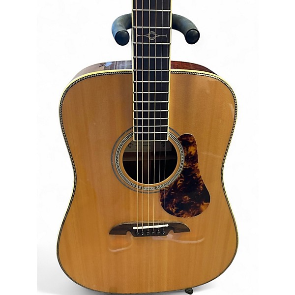 Used Alvarez MD60EBG Natural Acoustic Electric Guitar
