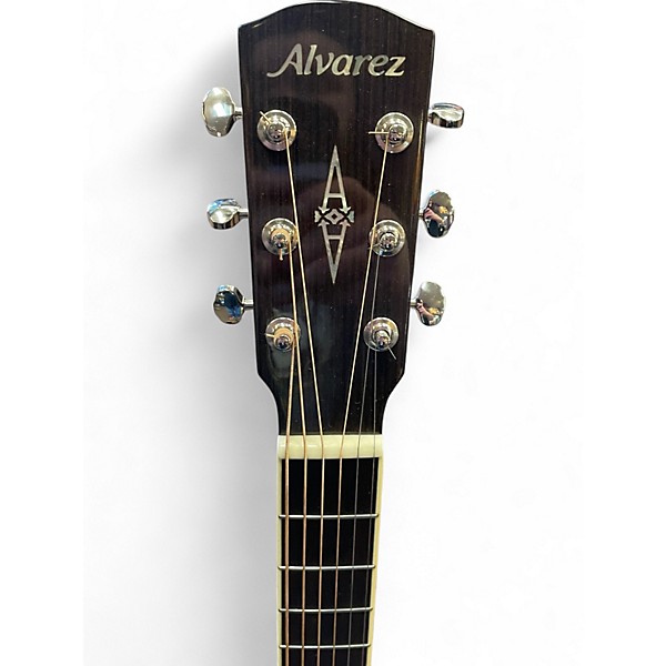 Used Alvarez MD60EBG Natural Acoustic Electric Guitar