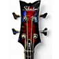 Used Schecter Guitar Research Stiletto Extreme 4 String 2 Color Sunburst Electric Bass Guitar