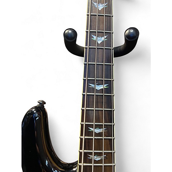 Used Schecter Guitar Research Stiletto Extreme 4 String 2 Color Sunburst Electric Bass Guitar