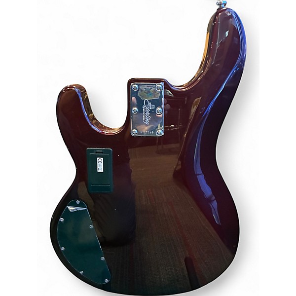 Used Sterling by Music Man STING RAY Wine Red Electric Bass Guitar