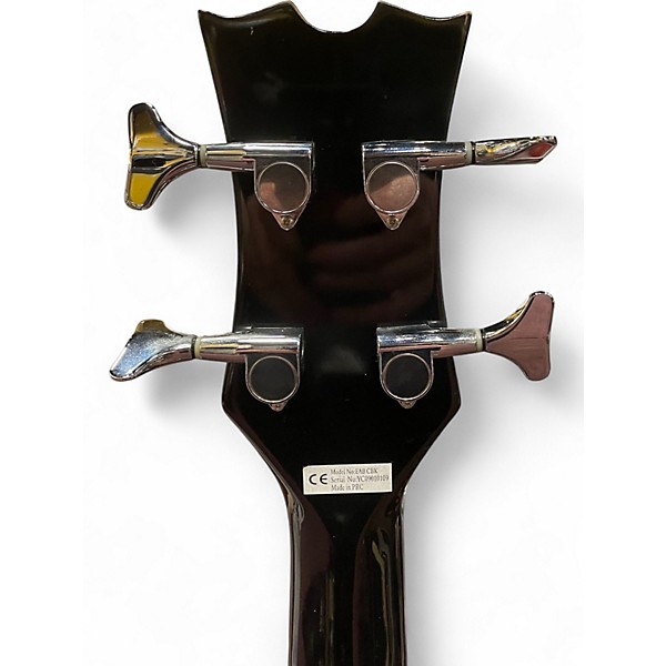 Used Dean EAB Black Acoustic Bass Guitar