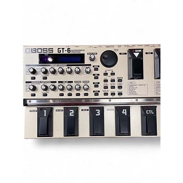Used BOSS GT-6 Effect Processor