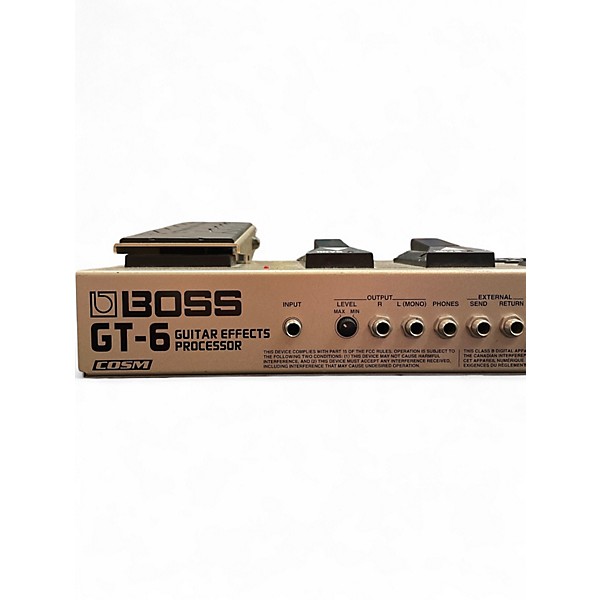 Used BOSS GT-6 Effect Processor