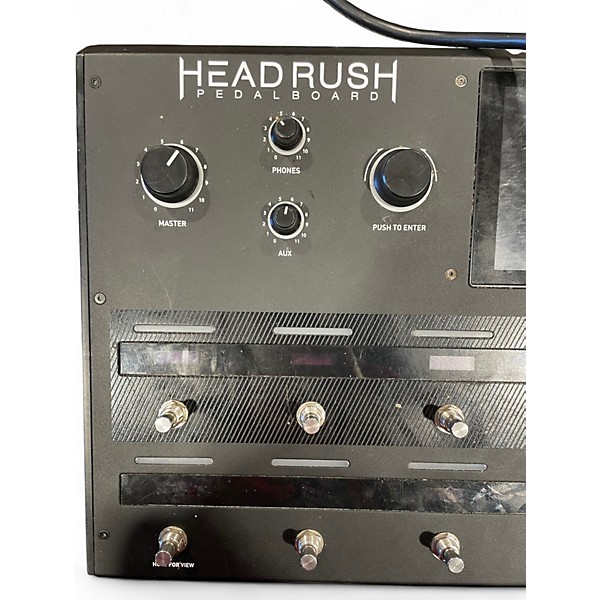 Used HeadRush pedalboard Effect Processor