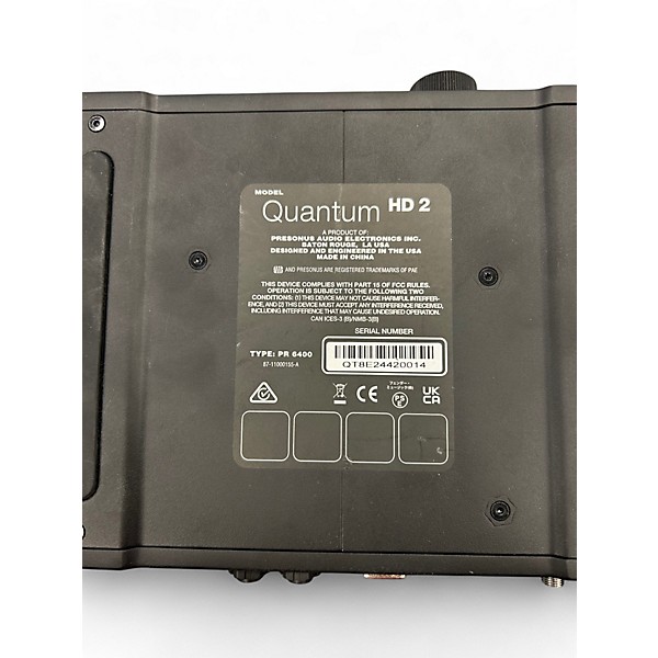 Used PreSonus quantum hd2 Audio Interface