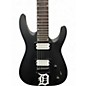 Used Jackson JS22 7 String Dragonfire Pickups Black Solid Body Electric Guitar thumbnail