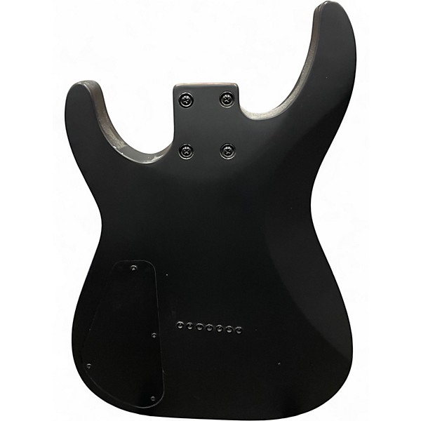 Used Jackson JS22 7 String Dragonfire Pickups Black Solid Body Electric Guitar