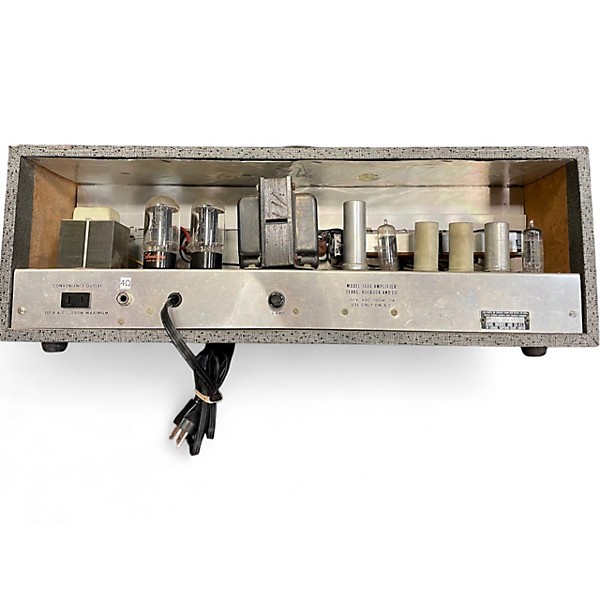 Vintage 1960s Silvertone TWIN TWELVE MINI STACK 1X12 CAB Tube Guitar Amp Head