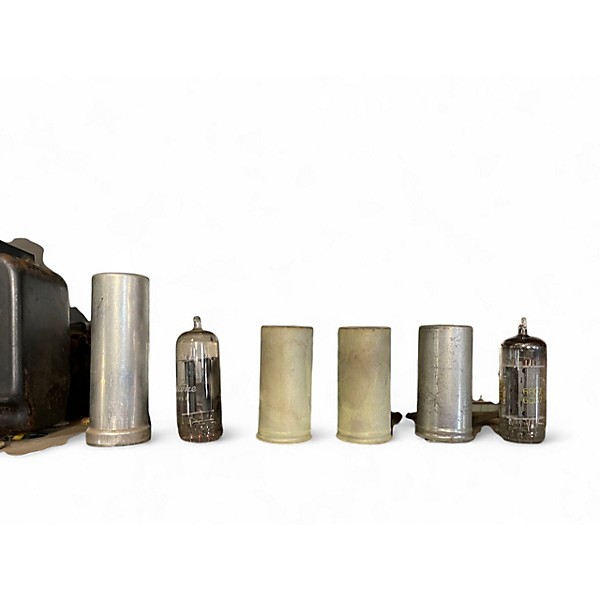 Vintage 1960s Silvertone TWIN TWELVE MINI STACK 1X12 CAB Tube Guitar Amp Head