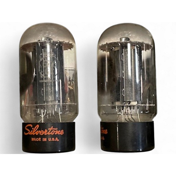 Vintage 1960s Silvertone TWIN TWELVE MINI STACK 1X12 CAB Tube Guitar Amp Head