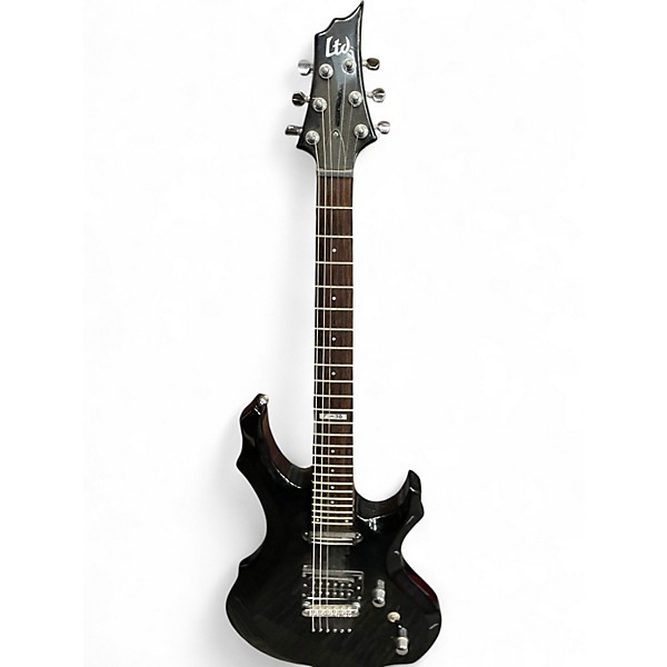 Used ESP LTD F10 Black Solid Body Electric Guitar