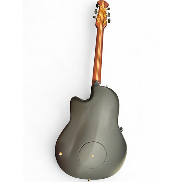 Used Ovation 1868 ELITE 3 Tone Sunburst Acoustic Electric Guitar