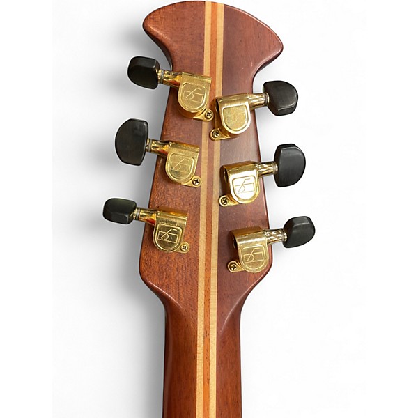 Used Ovation 1868 ELITE 3 Tone Sunburst Acoustic Electric Guitar