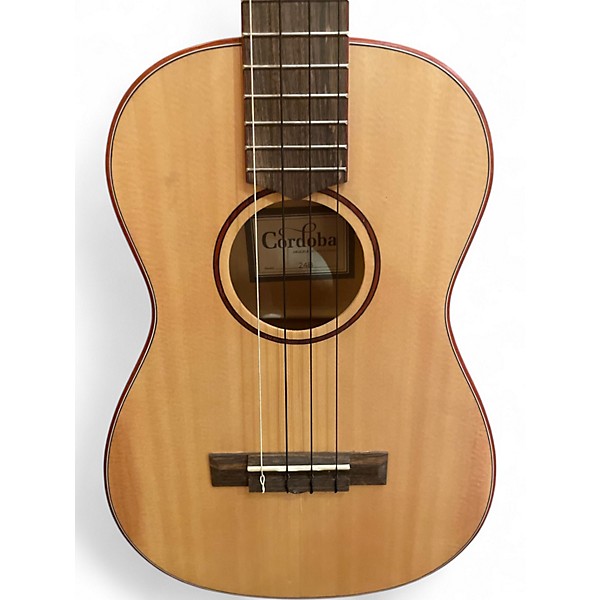 Used Cordoba 24B Baritone Ukulele Spruce Spalted Maple Ukulele