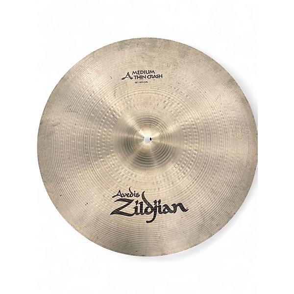 Used Zildjian 16in A Series Medium Thin Crash Cymbal