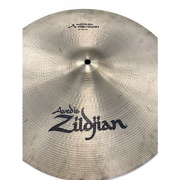 Used Zildjian 16in A Series Medium Thin Crash Cymbal