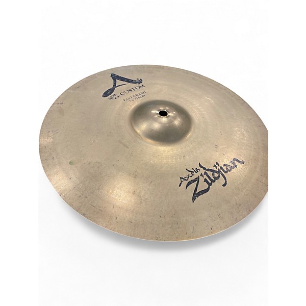 Used Zildjian 14in A Custom Fast Crash Cymbal