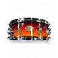 Used TAMA 14X5.5 Rockstar Series Snare 2 Color Sunburst Drum