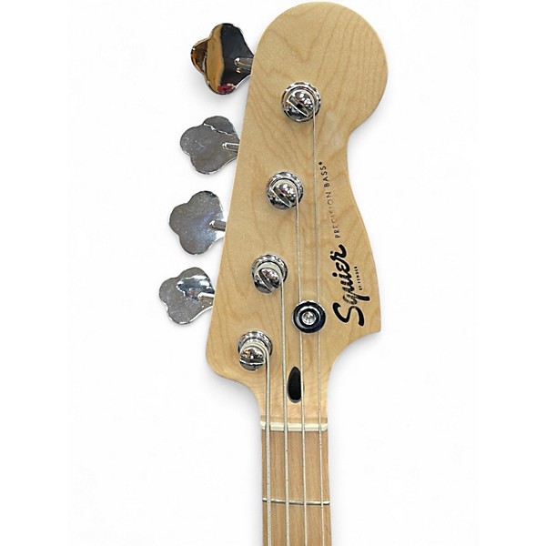 Used Squier Precision Bass 2 Color Sunburst Electric Bass Guitar