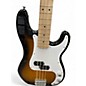 Used Squier Precision Bass 2 Color Sunburst Electric Bass Guitar