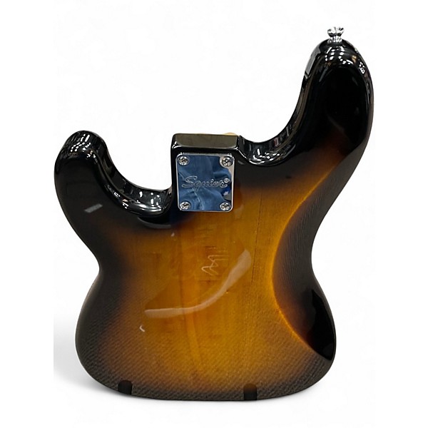 Used Squier Precision Bass 2 Color Sunburst Electric Bass Guitar