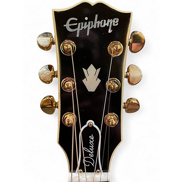 Used Epiphone IGC Hummingbird Deluxe Autumn burst Acoustic Guitar